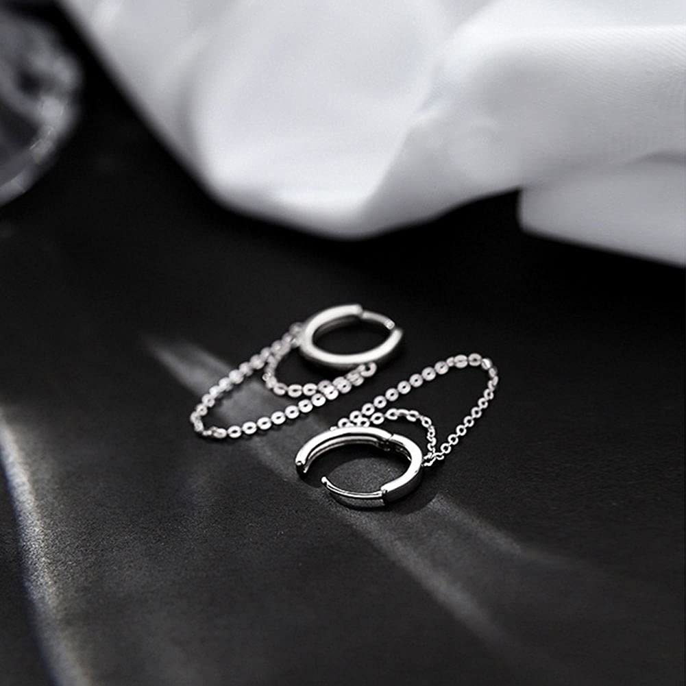 Dangle Hoop Earrings