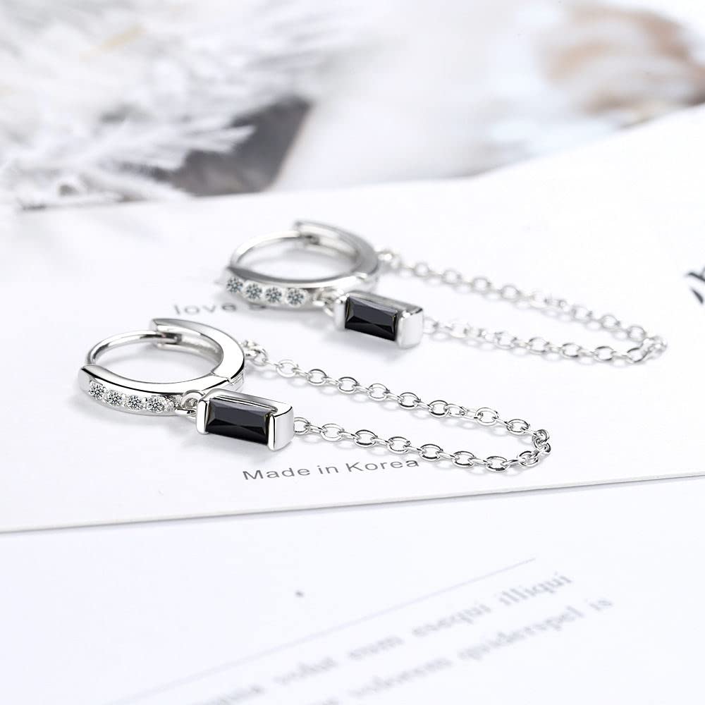 Dangle Hoop Earrings