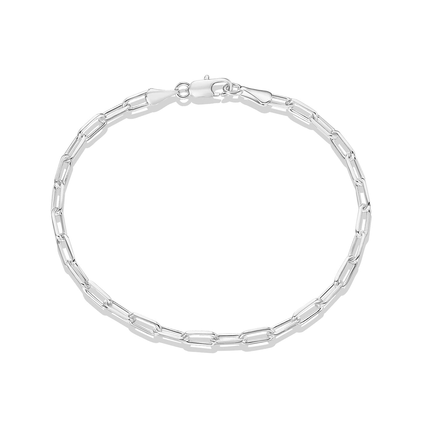PAVOI 14K Gold Plated Paperclip/Curb/Figaro/Cuban Chain Bracelet
