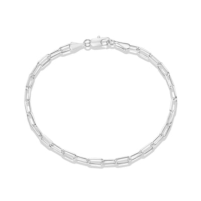 PAVOI 14K Gold Plated Paperclip/Curb/Figaro/Cuban Chain Bracelet