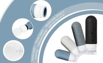 18 Pack Travel Bottles for Toiletries
