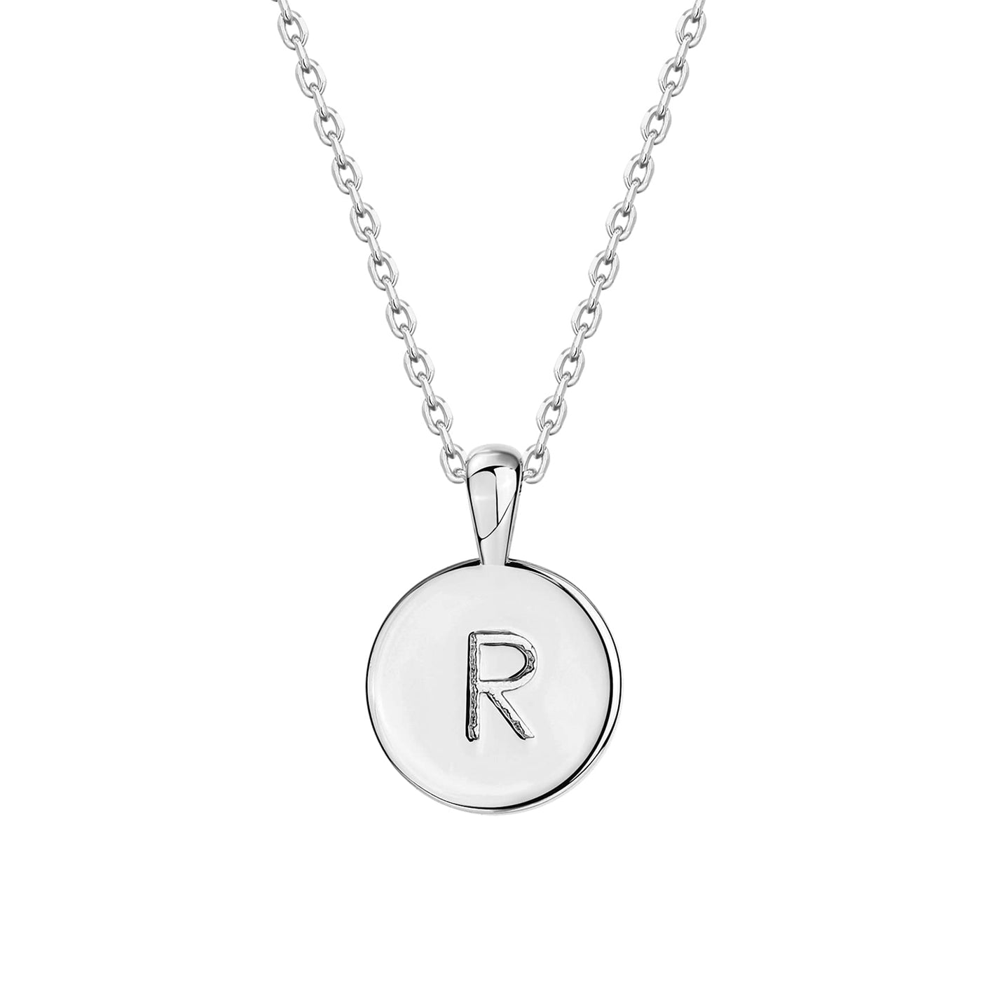 PAVOI 14K Gold Plated Letter Necklace