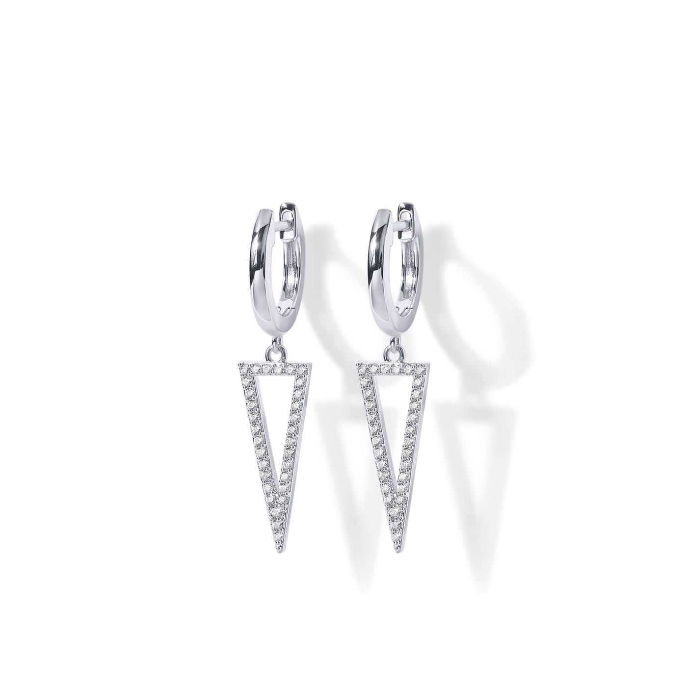 PAVOI 14K Gold Plated Drop/Dangle Huggie Earrings