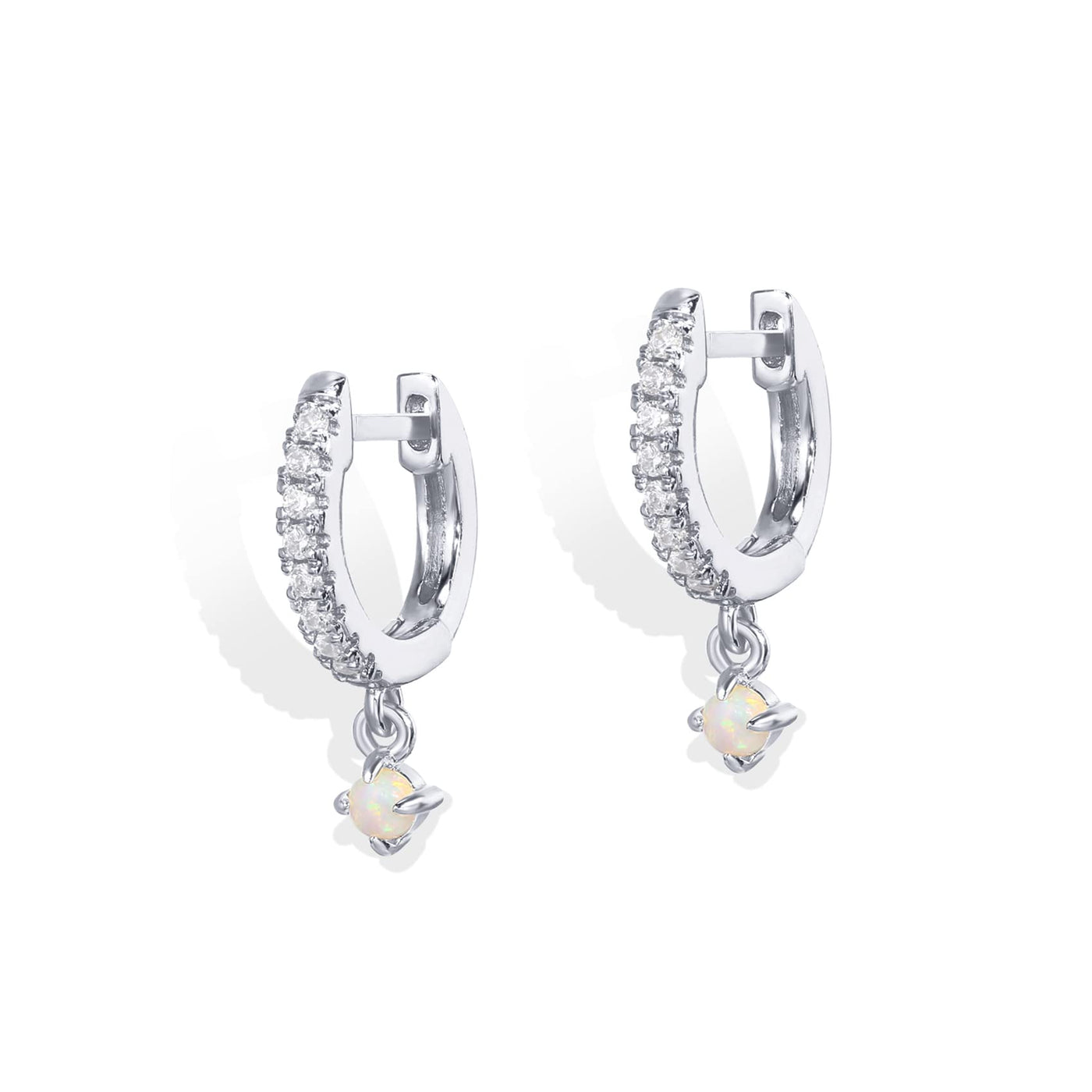 PAVOI 14K Gold Plated Drop/Dangle Huggie Earrings