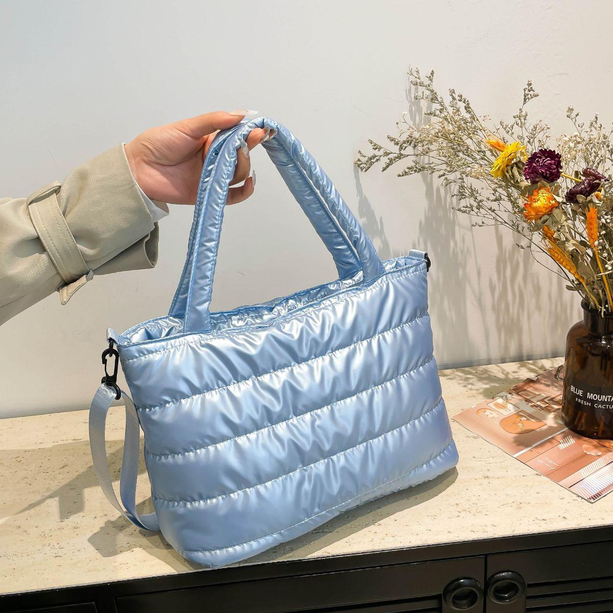 NYLON Detachable Strap Crossbody Bag - Curated by tt