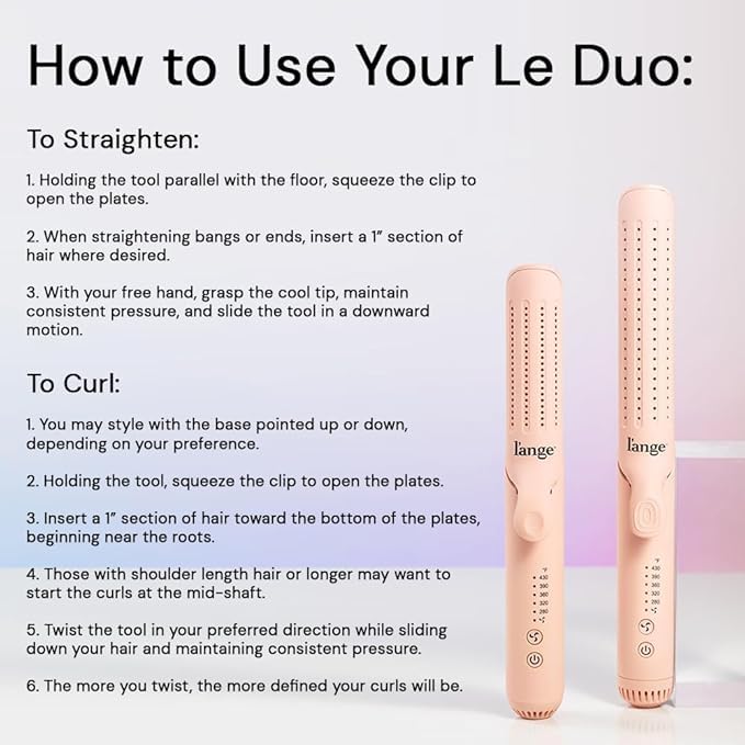 L'ANGE HAIR Le Duo 360° Airflow Styler