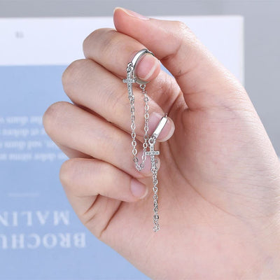 Dangle Hoop Earrings