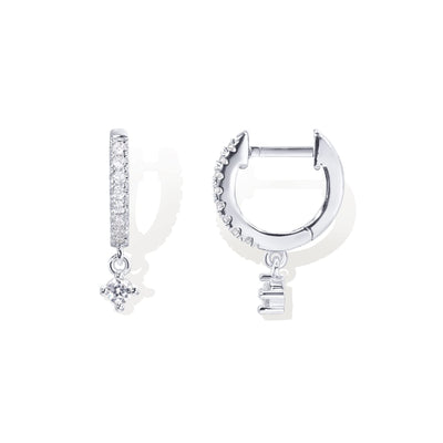 PAVOI 14K Gold Plated Drop/Dangle Huggie Earrings