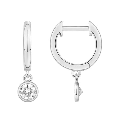 PAVOI 14K Gold Plated Drop/Dangle Huggie Earrings