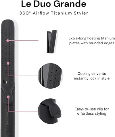 L'ANGE HAIR Le Duo 360° Airflow Styler
