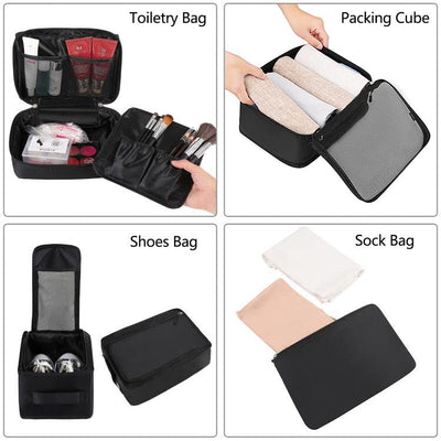 8 Set Packing Cubes Luggage Packing Organizers