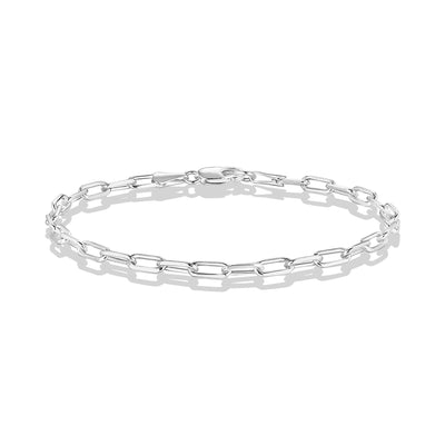 PAVOI 14K Gold Plated Paperclip/Curb/Figaro/Cuban Chain Bracelet
