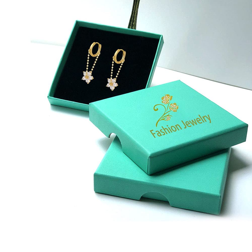 Dangle Hoop Earrings