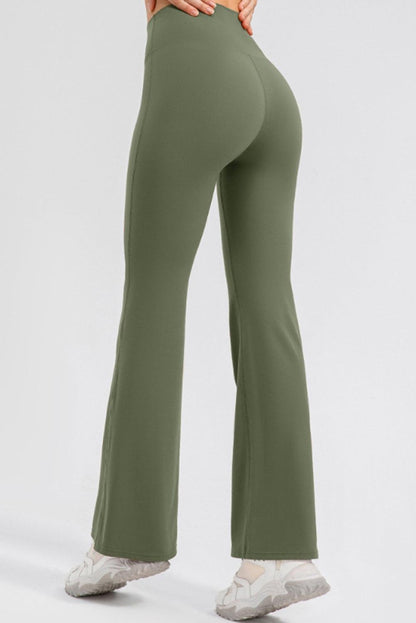 High Waist Straight Active Pants - Curated by tt