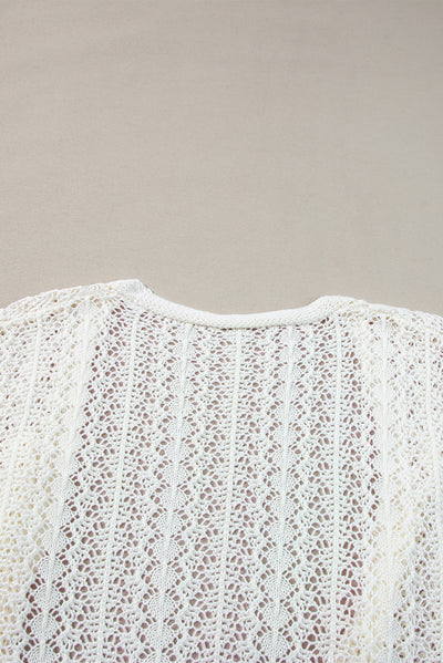 Knit Drop Shoulder Cardigan