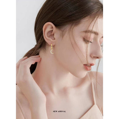 Dangle Hoop Earrings
