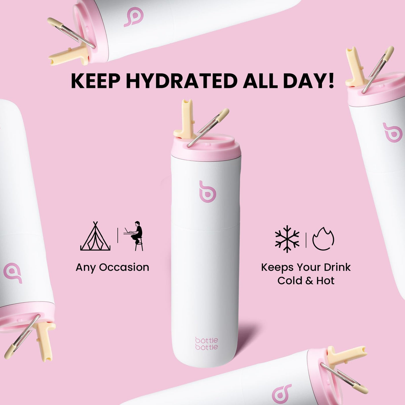 Bottle Bottle Insulated Water Bottle 24oz