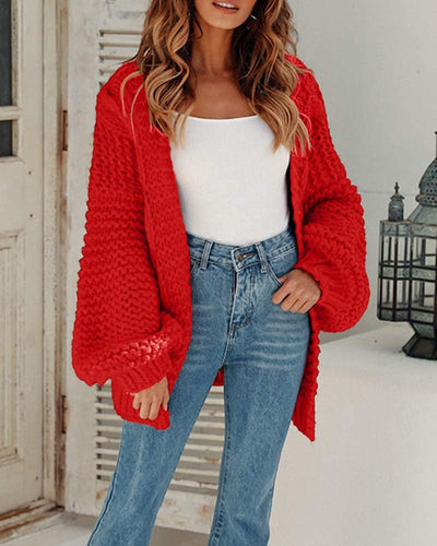Chunky Knit Cardigan