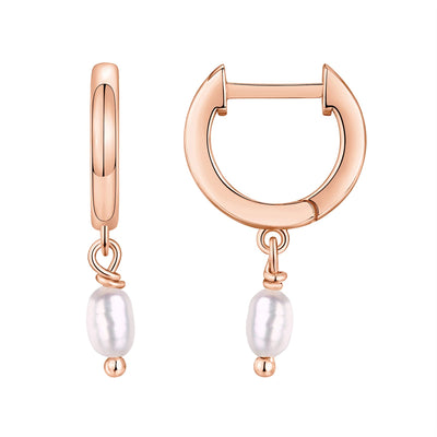 PAVOI 14K Gold Plated Drop/Dangle Huggie Earrings