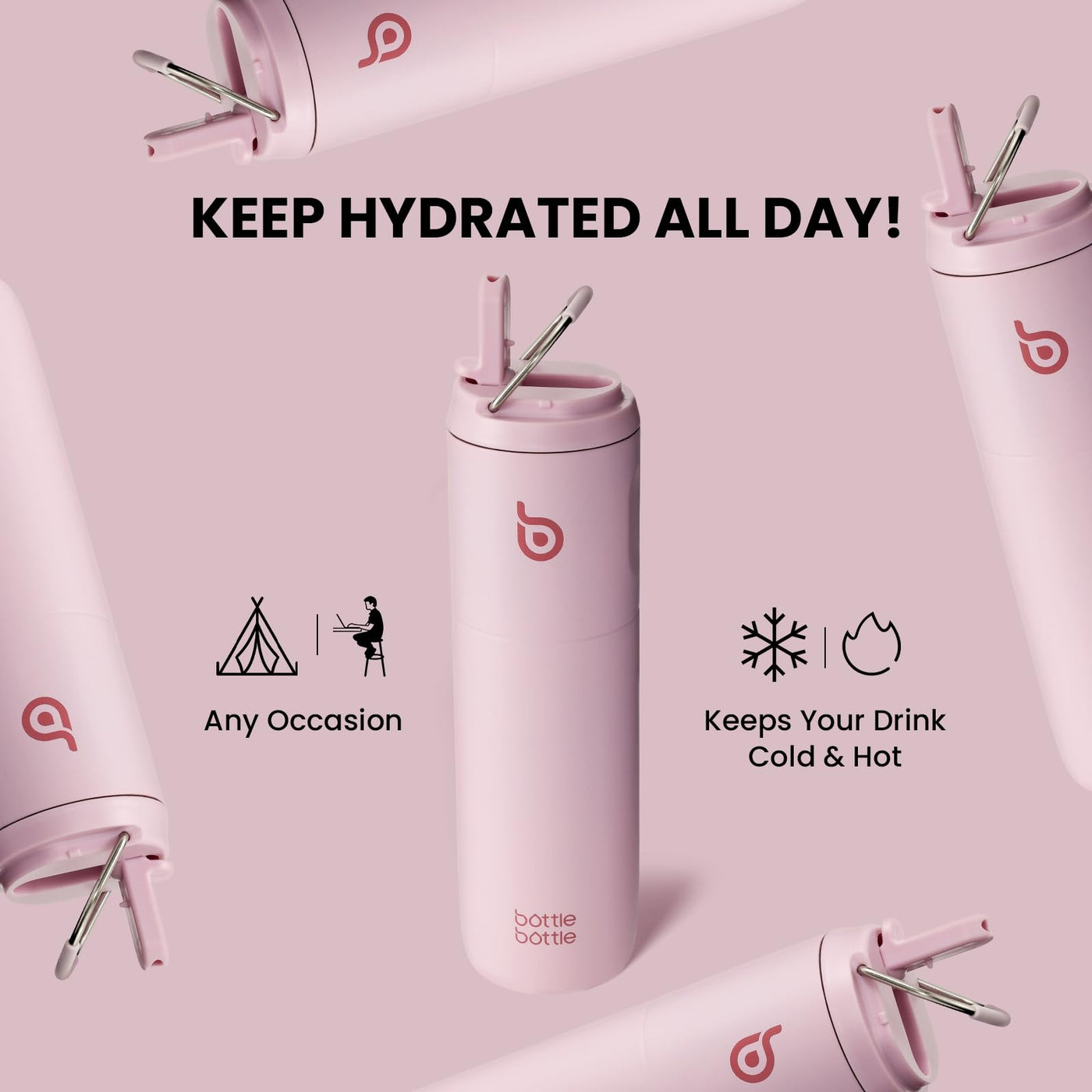 Bottle Bottle Insulated Water Bottle 24oz