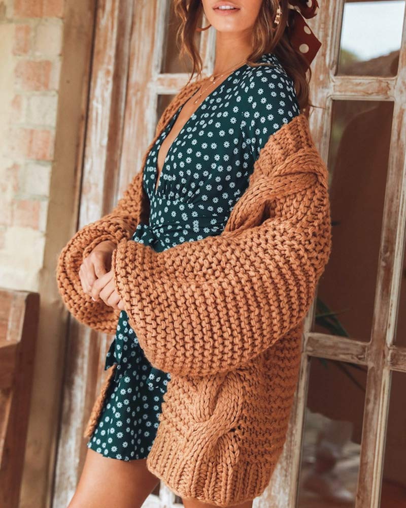 Chunky Knit Cardigan