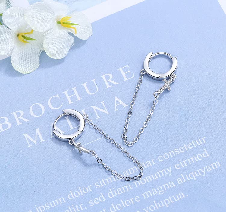 Dangle Hoop Earrings