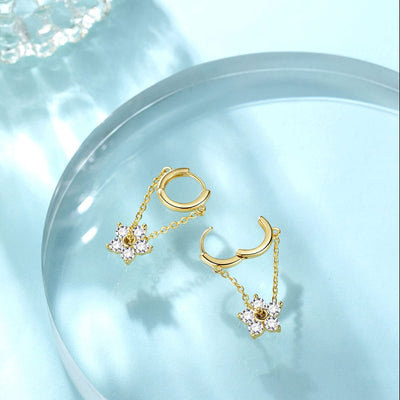 Dangle Hoop Earrings