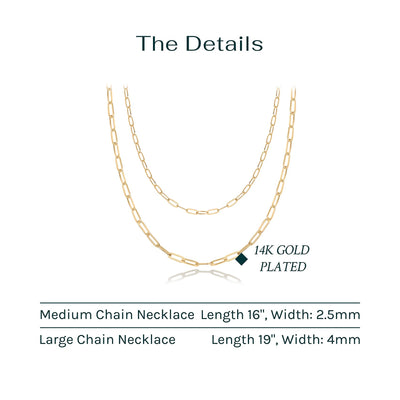 PAVOI 14K Gold Plated Dainty Layering Necklaces