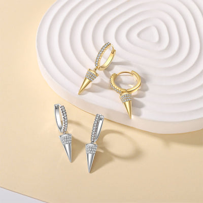 Dangle Hoop Earrings