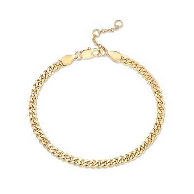PAVOI 14K Gold Plated Paperclip/Curb/Figaro/Cuban Chain Bracelet