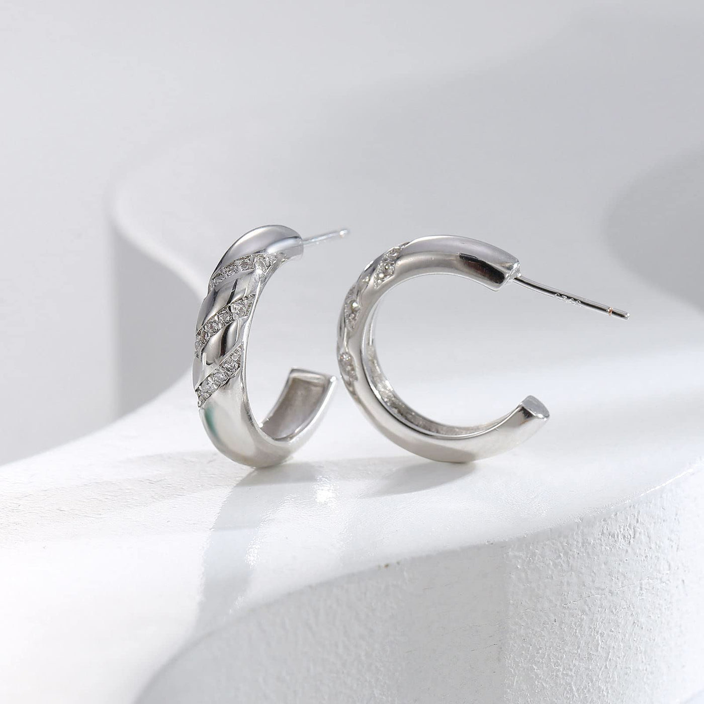 Dangle Hoop Earrings