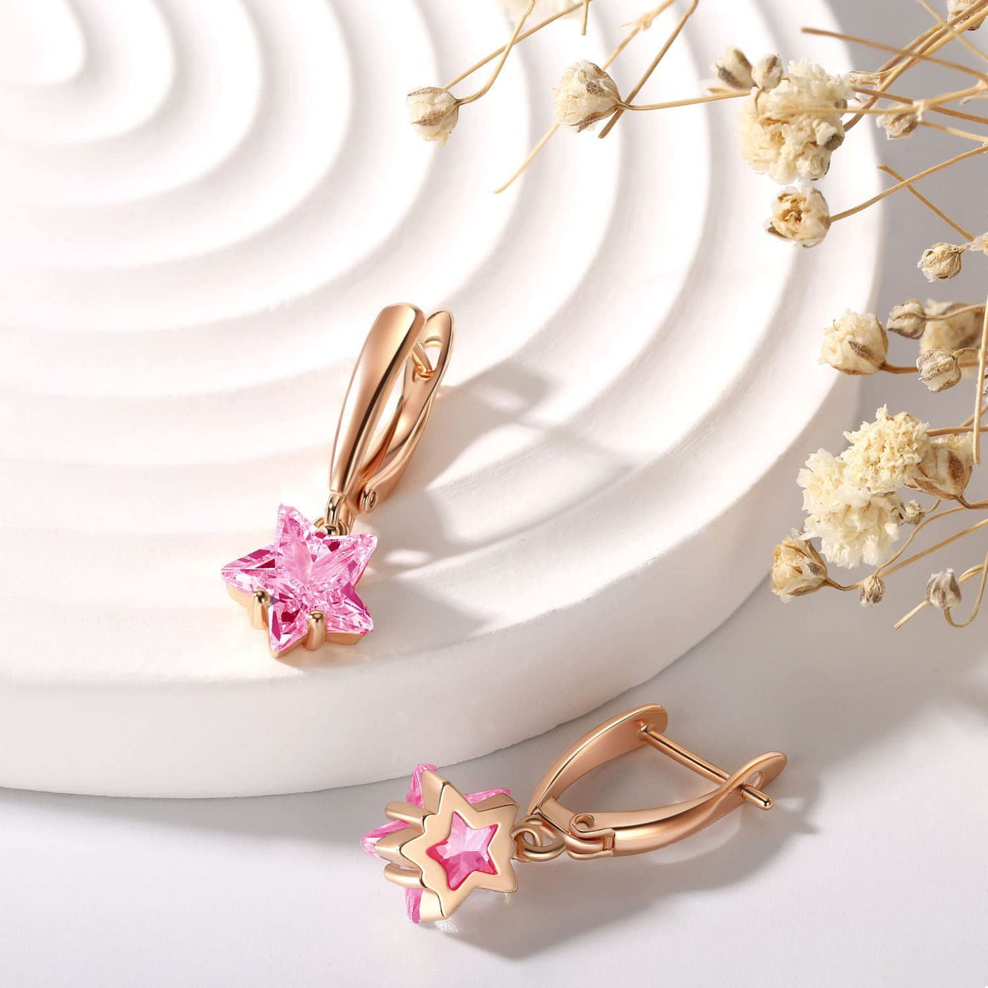 Dangle Hoop Earrings