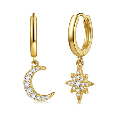 Dangle Hoop Earrings