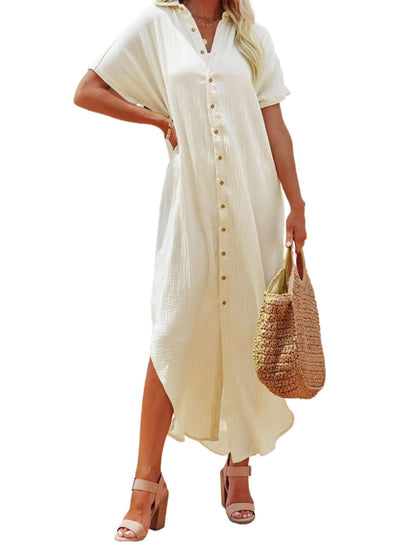 Button Down, Long Kimonos Swimsuit Cover Ups