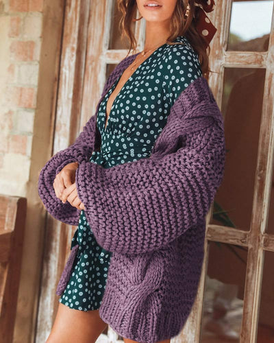 Chunky Knit Cardigan