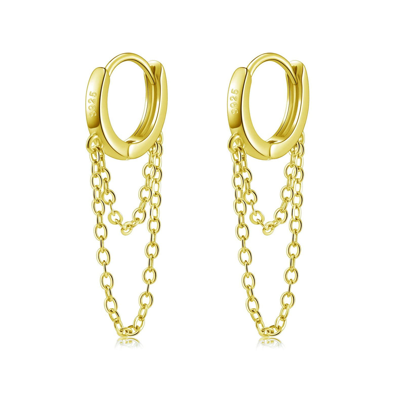 Dangle Hoop Earrings