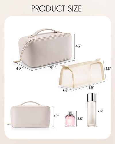 Large Capacity Travel Makeup Bag