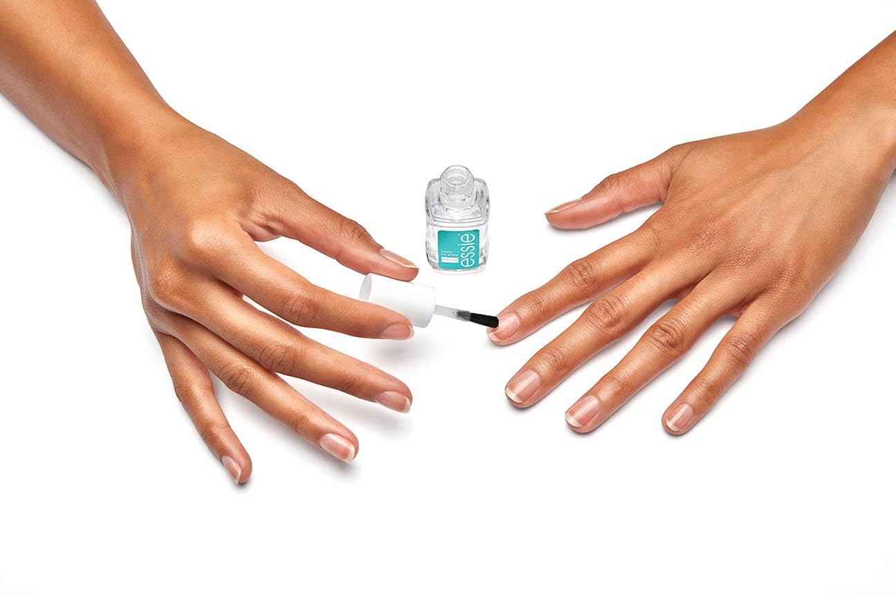 essie good to go vegan top coat, fast dry,  nail polish