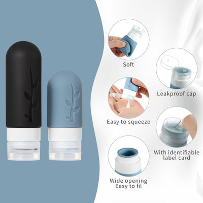 18 Pack Travel Bottles for Toiletries