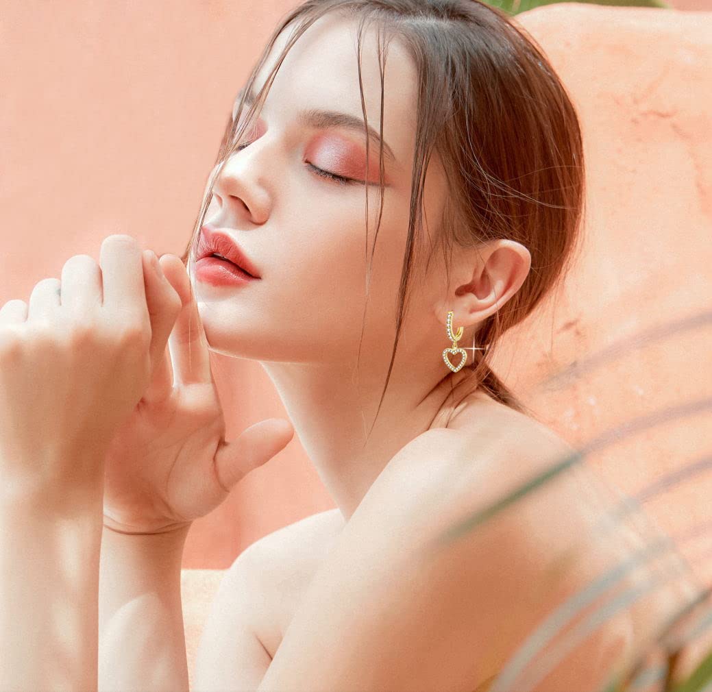 Dangle Hoop Earrings