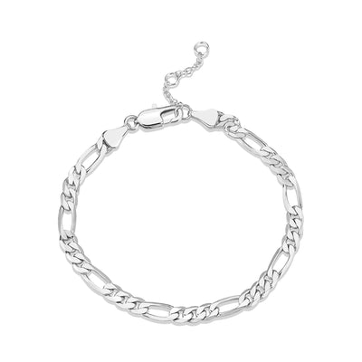 PAVOI 14K Gold Plated Paperclip/Curb/Figaro/Cuban Chain Bracelet