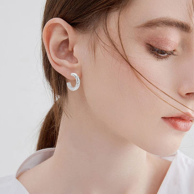 Dangle Hoop Earrings