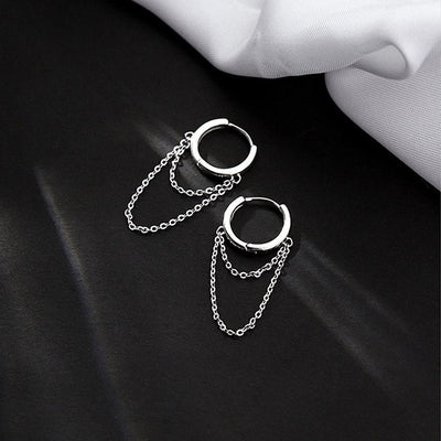 Dangle Hoop Earrings