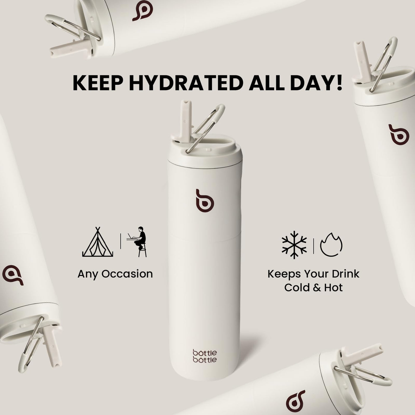 Bottle Bottle Insulated Water Bottle 24oz