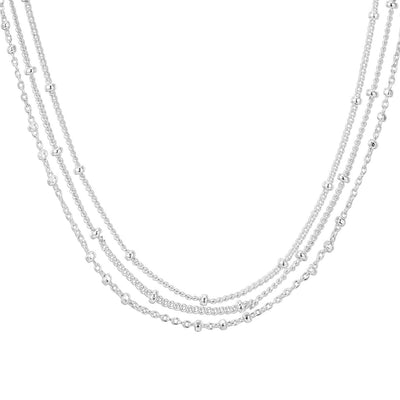 PAVOI 14K Gold Plated Dainty Layering Necklaces
