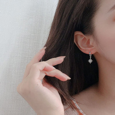 Dangle Hoop Earrings
