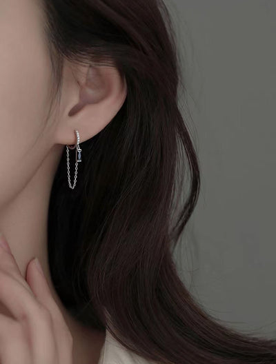 Dangle Hoop Earrings