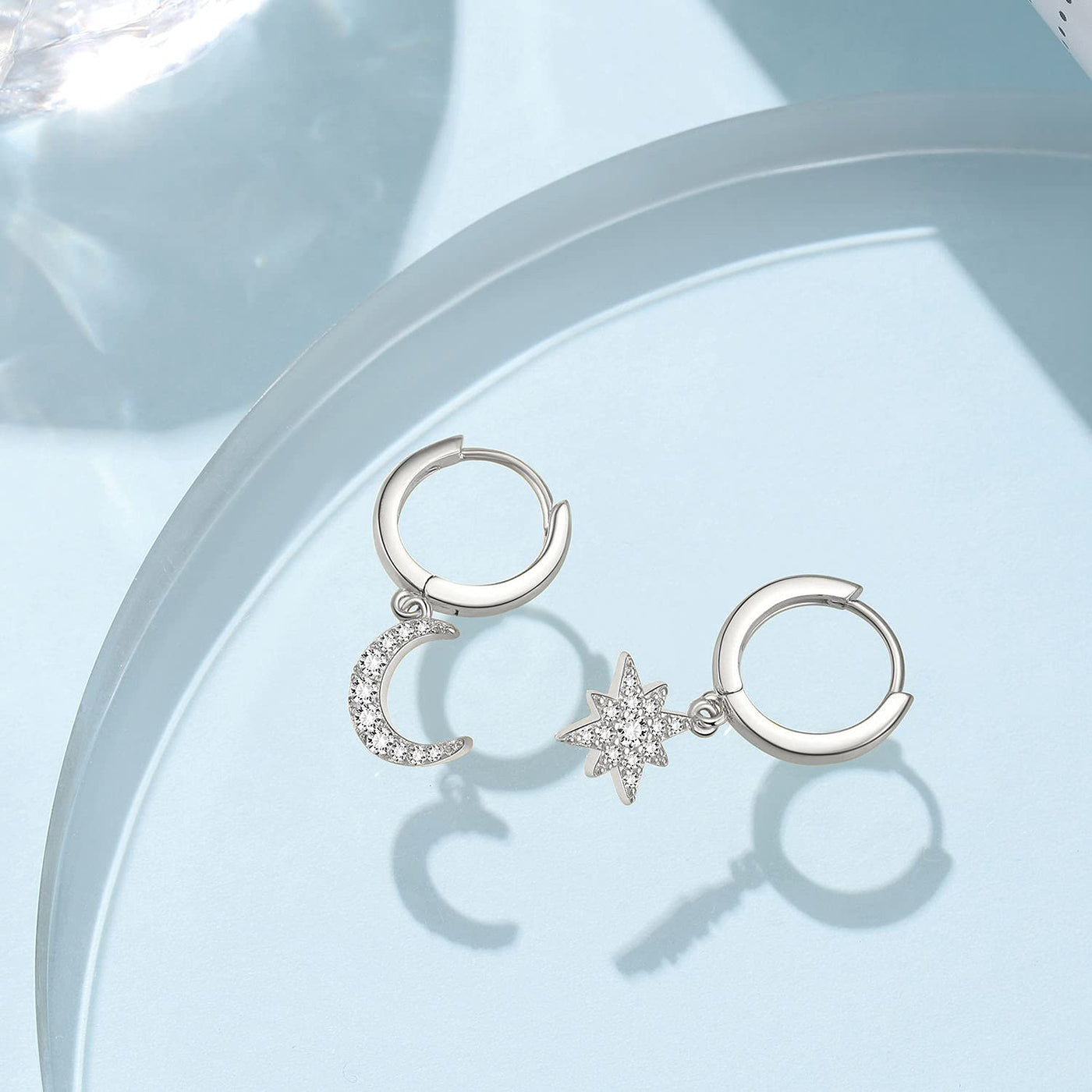 Dangle Hoop Earrings