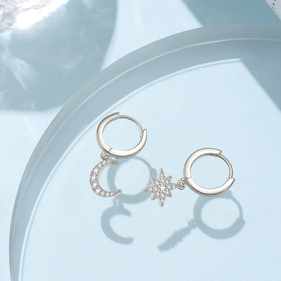 Dangle Hoop Earrings
