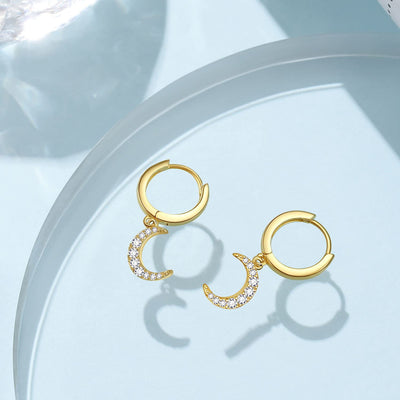 Dangle Hoop Earrings